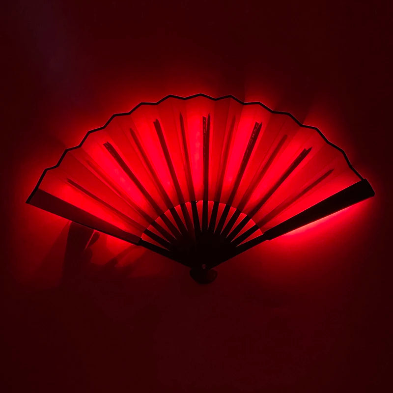 LED Glowing Bamboo Fans