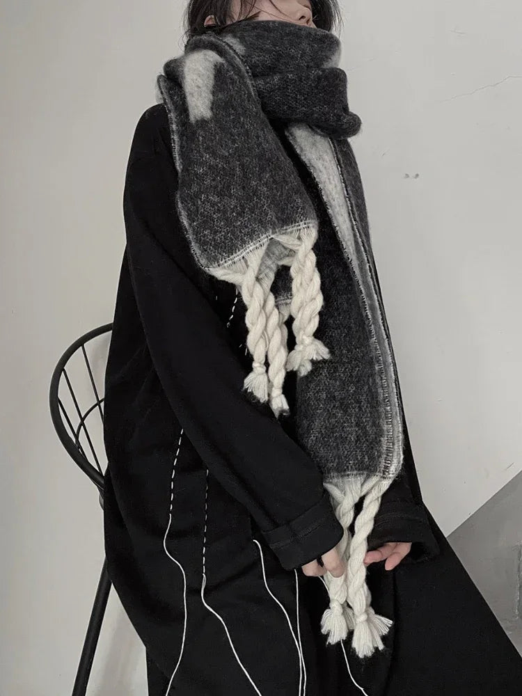 Unisex Vintage Scarf