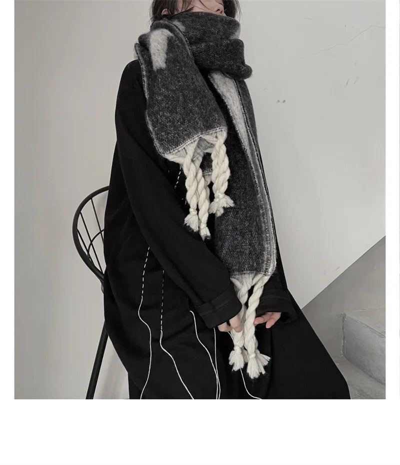 Unisex Vintage Scarf