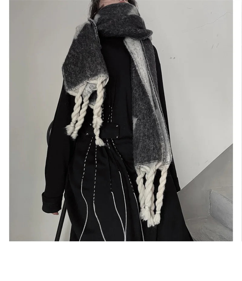 Unisex Vintage Scarf