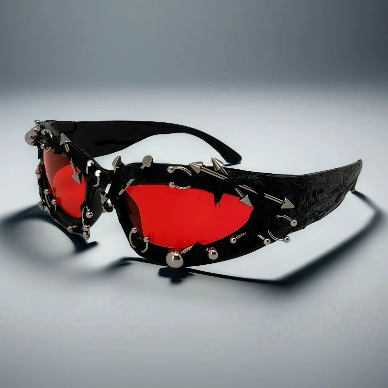Industrial Pierced Ring Sunglasses (multi-color)