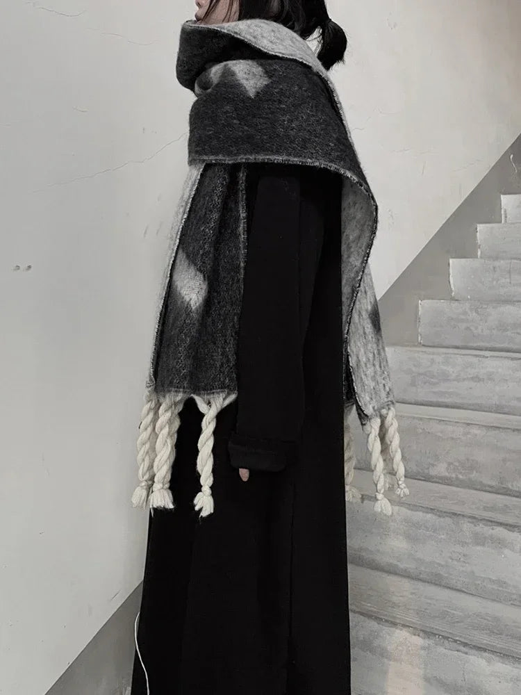 Unisex Vintage Scarf