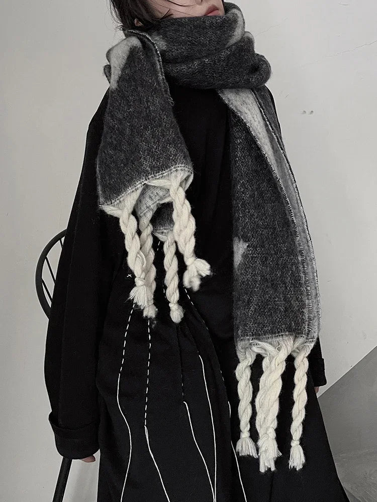 Unisex Vintage Scarf