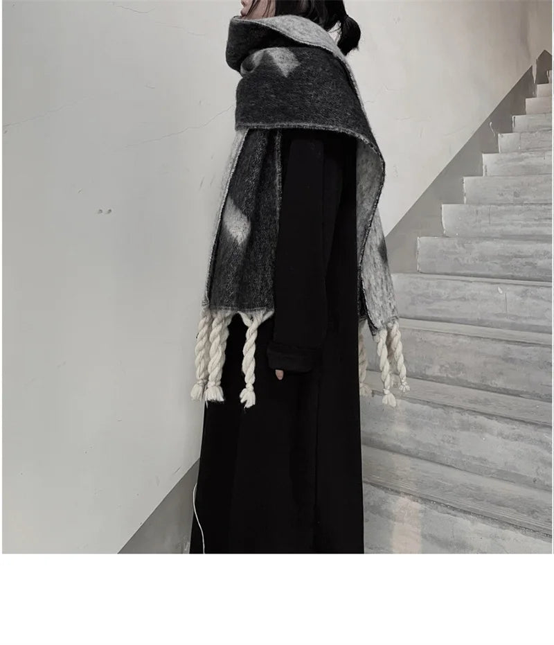 Unisex Vintage Scarf