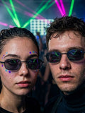 HBK New Retro Polarized Sunglasses Rave&Techno Eyeglasses